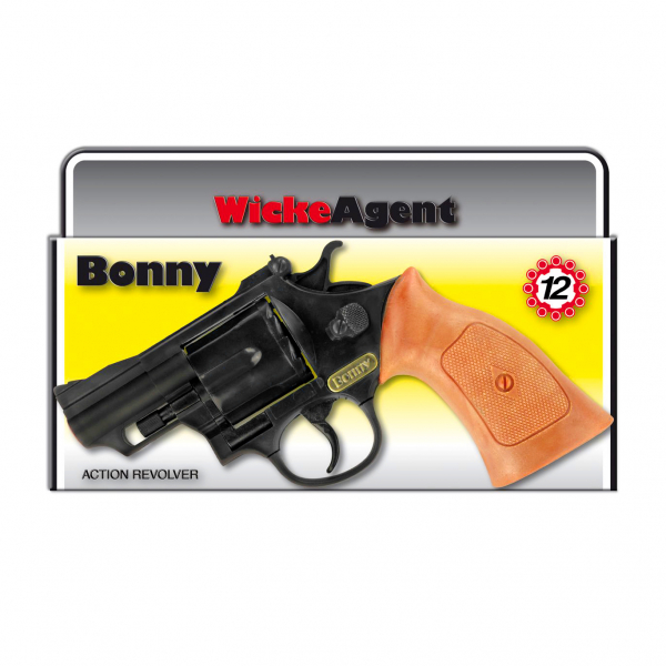 Pistole Agent PPK 25-Schuss Polizeipistole Spielzeugpistole Knarre