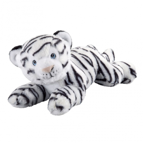 Tiger white lying 33cm I Like My Planet Plush Brands Products www.bauer spielwaren