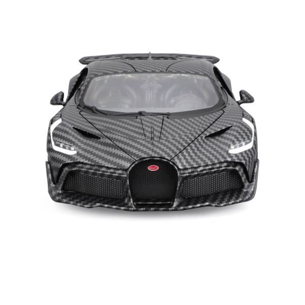 Bugatti Divo Version Carbone 50 Ans, Bburago 1:18, Modèle Réduit Collection
