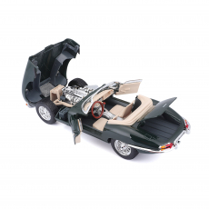 JAGUAR E , Cabrio, Grün, 1:18 Von Bburago. Gebraucht ... (Gebraucht) In