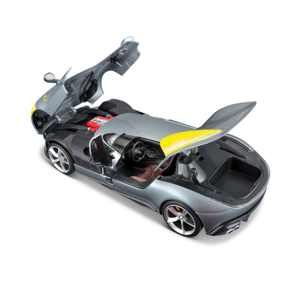 ミニカー FERRARI MONZA SP1 BURAGO 1/18 1/18 Bburago Ferrari Monza SP1 in Red Diecast Model Car with