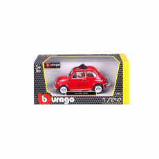 ◆1/18 Burago フィアット500L Bburago B18-22099 1:24 1968 Fiat 500L Model, Colour May Vary :  : Toys \u0026 Games