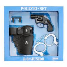 Schrödel Western Set Sheriff-Junior Pistole + Gürtel & Holster + Sheriffstern 