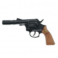 J.G Schrödel GmbH 12er Pistole Adams ca 25 cm Tester Kinderspielzeug Fasching 
