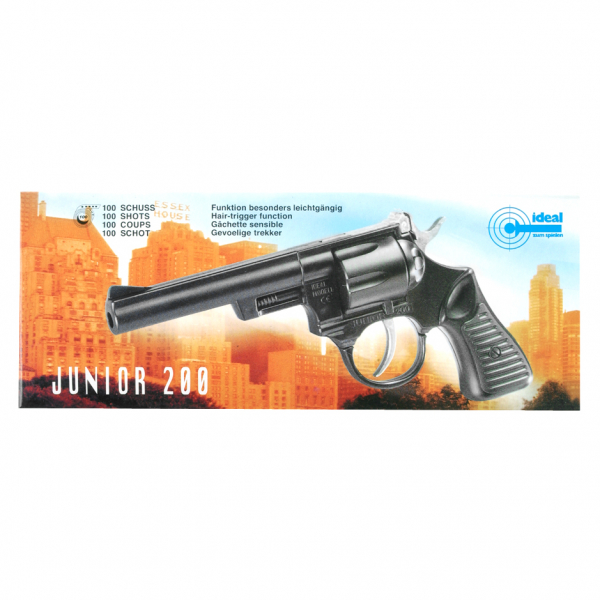 Junior 200 21cm box 100 Shot Pistols J.G. Schrodel Carnival articles Brands Products www.bauer spielwaren