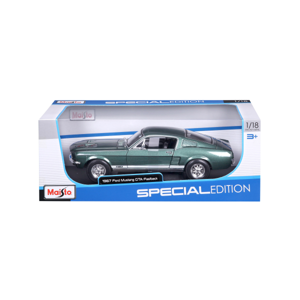 Ford Mustang GTA Fastback ´67 - 1:18 Special - Edition - Maisto