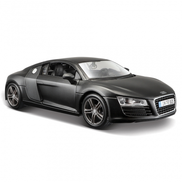 1 24 Audi R8 1 24 Matt Black Collection Maisto model cars