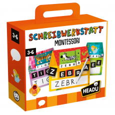 Headu Magnetisches Labor – Lernset Mit Buchstaben, Schablonen & Magnettafel Für Kinder